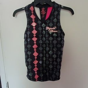 Wake boarding cardigan vest